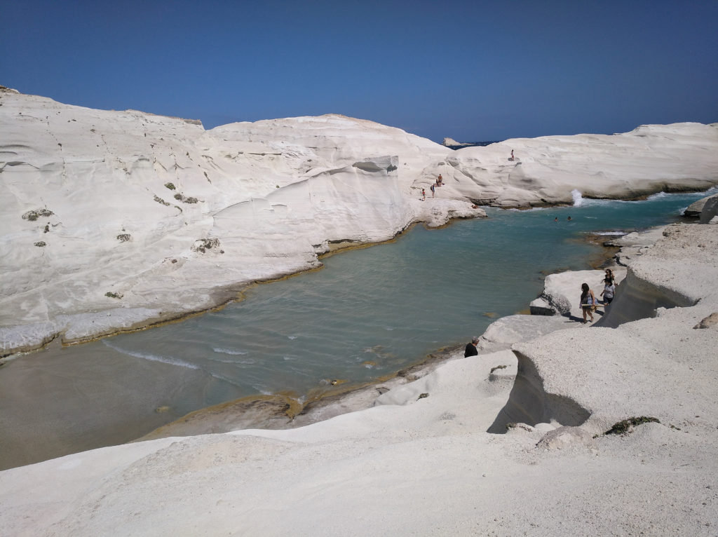 Playa de Sarakiniko.