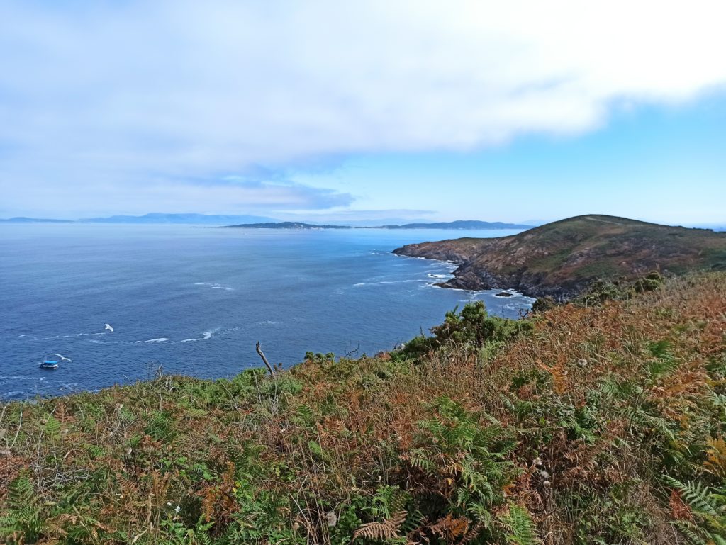 Vistas de la zona Norte de la isla de Ons