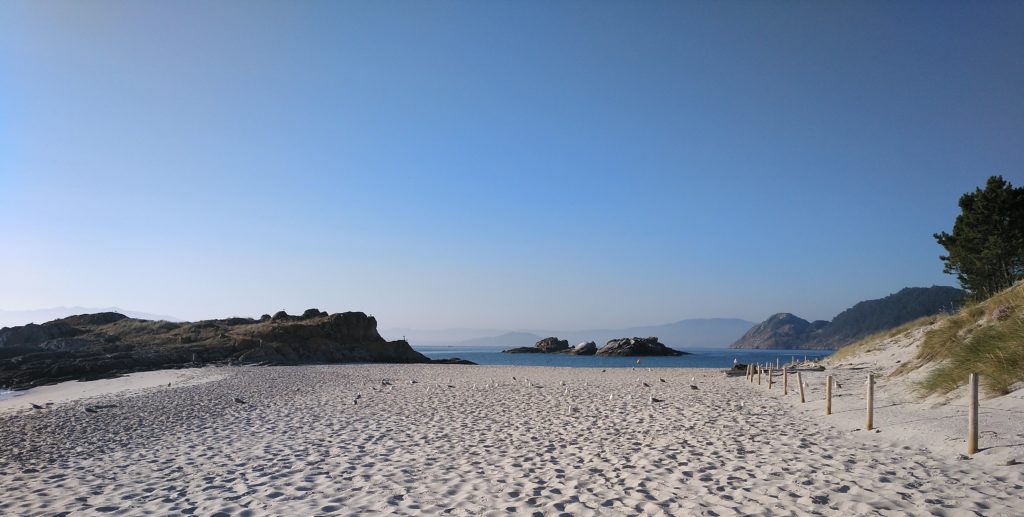 Playa dos Bolos, Islas Cíes.